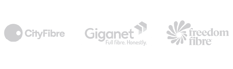 CityFibre, Giganet and Freedom Fibre logo